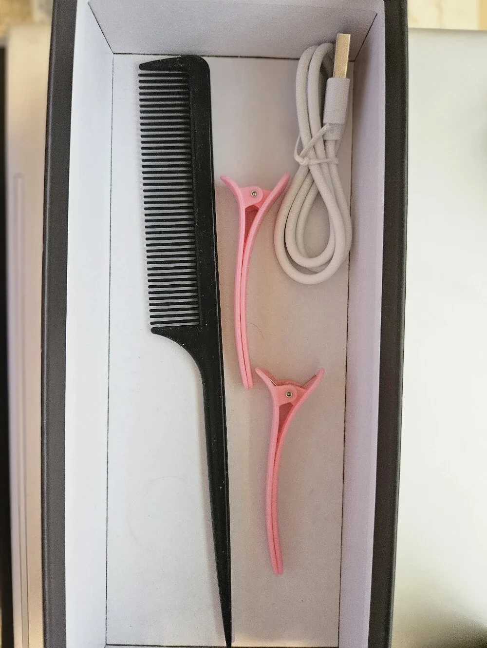 GoBrush Pro Heated Hair Brush – Black
